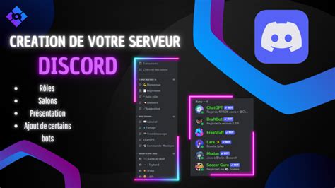 Je Vais Cr Er Et Configurer Votre Serveur Discord Par Alxndre