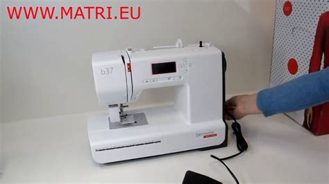 Bernette B37 Sewingmachine Youtube