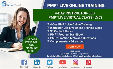 PMP Live Online Training | 4-Day Instructor-Led PMP Online Training ...