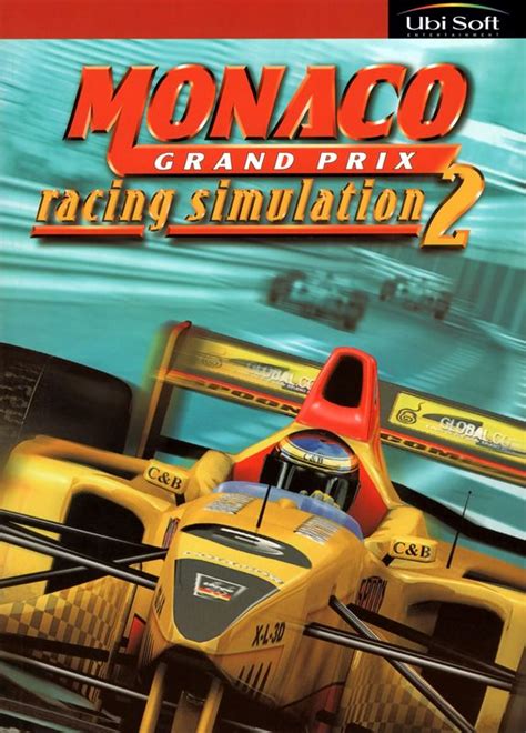 Monaco Grand Prix Racing Simulation Cover Or Packaging Material