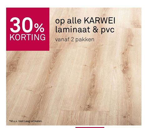 Op Alle Karwei Laminaat And Pvc Aanbieding Bij Karwei