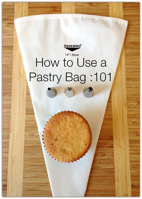 How To Use A Pastry Bag Cooking And Baking Food Cake Decorating Tips