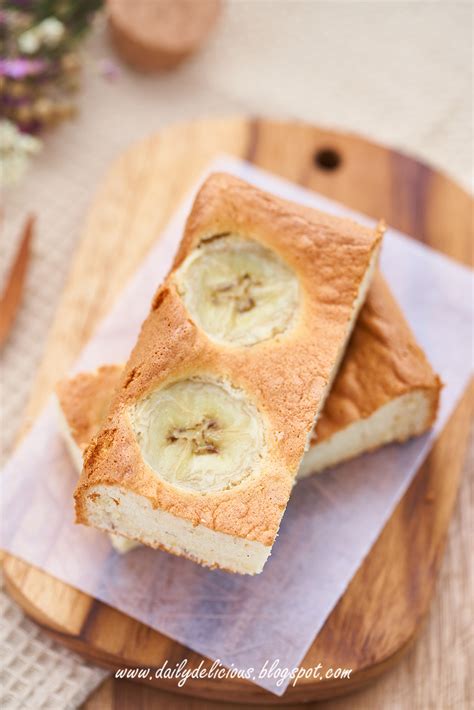 dailydelicious banana chiffon softer banana cake