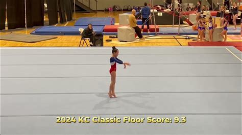 Unforgettable Moments Sophia Kaysers Thrilling Usag Level 4 Floor Routine At 2024 Kc Classic