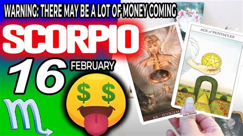 Scorpio ♏️ 😱warning There May Be A Lot Of Money Coming 🤑💲 Horoscope