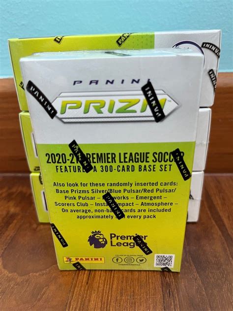 Panini Prizm English Premier League Soccer Cereal Box Hobbies