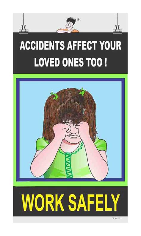 Posterkart Safety Poster Accidents Affect Loved Ones Cm X Cm X