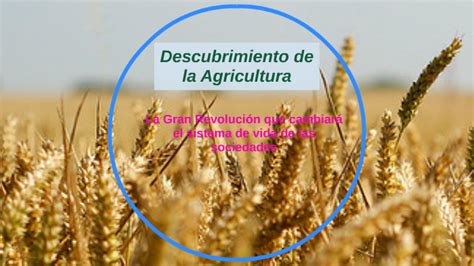 Descubrimiento De La Agricultura By Paula Olea On Prezi