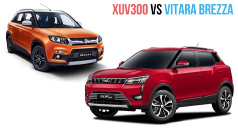 Mahindra XUV300 VS Maruti Vitara Brezza Detailed Comparison