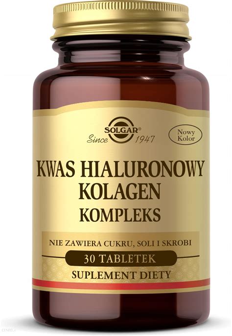 Solgar Kwas Hialuronowy 120mg 30 Tabl Drop Rosy