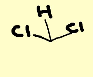 dichloromethane structure - Drawception