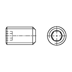 Schrauben Jäger AG Online Shop DIN 913 Gewindestift mit I 6kt und