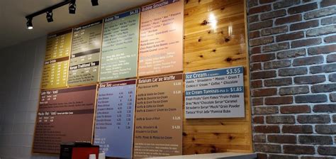 Menu at Coffee Haus cafe, South Elgin