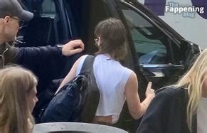 Kristen Stewart Sexy Seen With Her Fiance Dylan Meyer Showing Off Her Hot Pokies At Lax Aznude