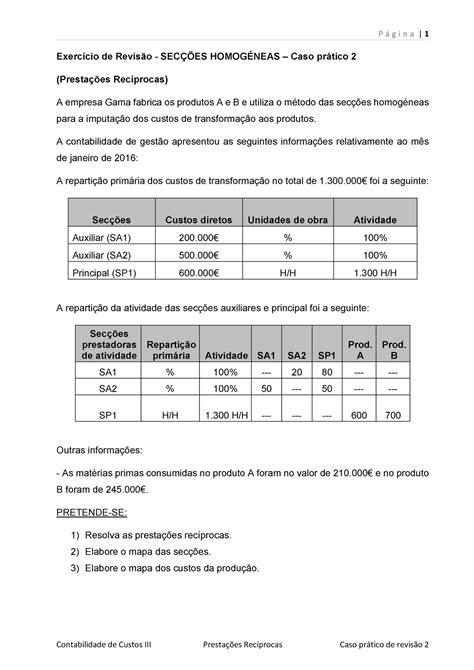 Caso Pr Tico Revis O Presta Es Rec Procas P G I N A