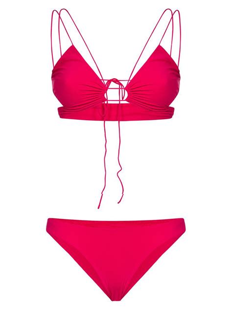 Buy AMAZUIN Bikini Fuchsia At 26 Off Editorialist