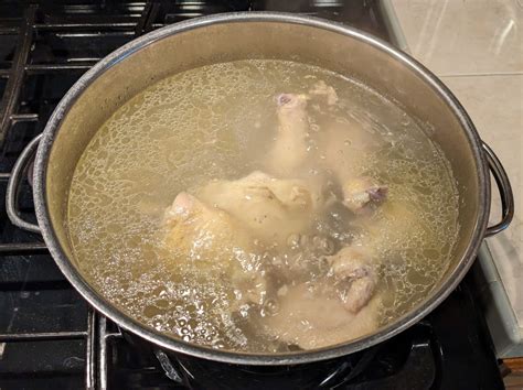 Clear Chicken Broth – Chef Hacker Kitchen