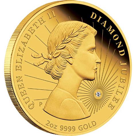 Australia Gold: H.M. QUEEN ELIZABETH II - DIAMOND JUBILEE 2012 2OZ GOLD ...