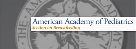 American Academy Of Pediatrics Section On Breastfeeding Launches New