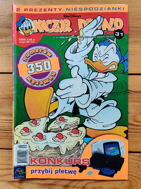 Komiks Kaczor Donald nr 31 2002 r Wrocław Kup teraz na Allegro