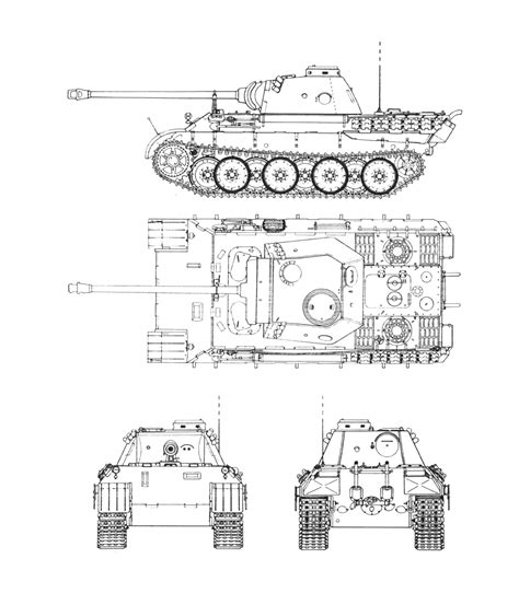 How To Draw A Tiger 2 Tank Howto Draw