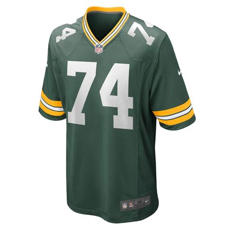 Men's Green Bay Packers Elgton Jenkins Nike Green Game Jersey