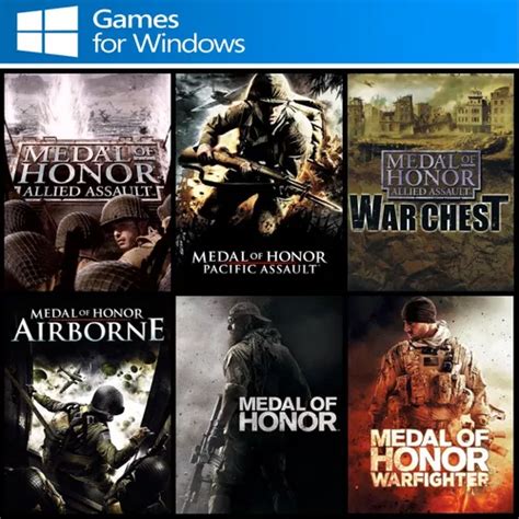 Medal Of Honor Cole O Jogos Pc Parcelamento Sem Juros