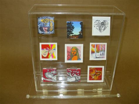 Custom Acrylic Display Boxes - FLN-MAR