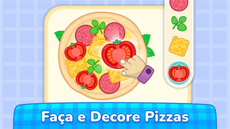 Jogo De Fazer Pizza - Jogos infantis de cozinha - Jogo educativo de fazer pizza para crianças ...