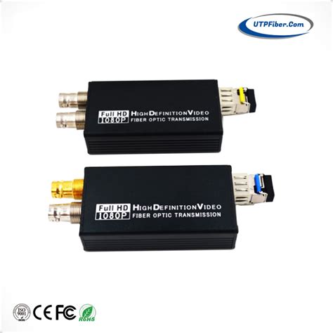 Mini Hd Sdi Fiber Converter With Tally Or Reverse Rs Shenzhen Utp