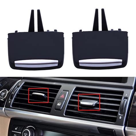 Upgraded Front Rear Air Conditioning Ac Vent Grille Outlet Slider Clips Repair Kit For Bmw X5 X6