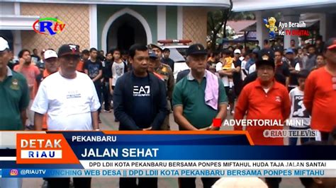 Dpd Ldii Kota Pekanbaru Bersama Ponpes Miftahul Huda Taja Jalan Santai