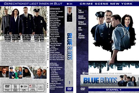 Blue Bloods - Staffel 1 DVD Cover (2011) german custom