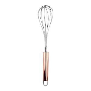 Batedor de Claras Rosê Gold Inox 28 5cm