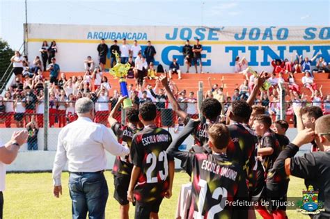 Moleque Bom de Bola 2023 Premiação Fotos Prefeitura de Tijucas