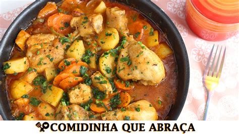 Frango Ensopado Com Legumes Receitas Que Amo Youtube