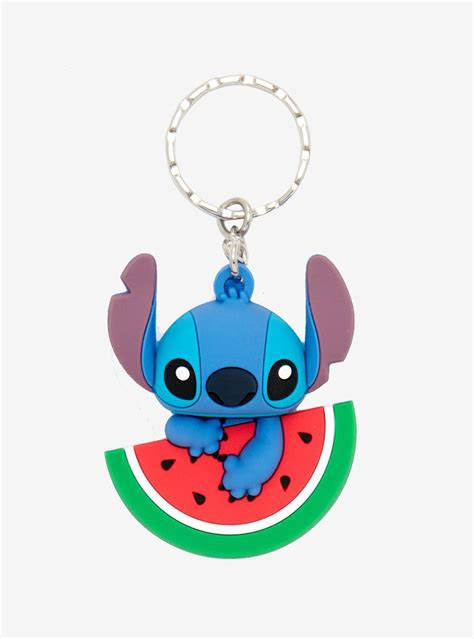 Disney Lilo Stitch Watermelon Key Chain Hot Topic Lilo And Stitch