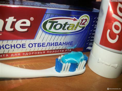 Зубная паста Colgate Комплексное отбеливание Total 12 - «Очень мягкая и ...