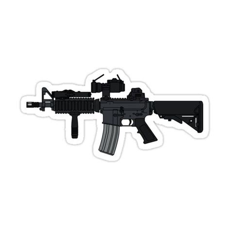 MK18 Mod 0 Sticker by Netliquid | Stickers, Game wallpaper iphone ...