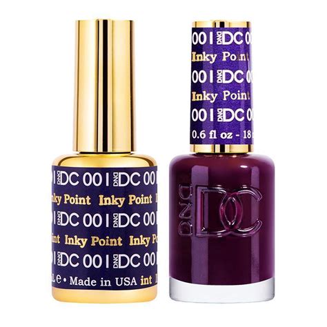 Dnd Dc Gel Duo Set Gel Polish And Nail Lacquer Dtk Nail Supply