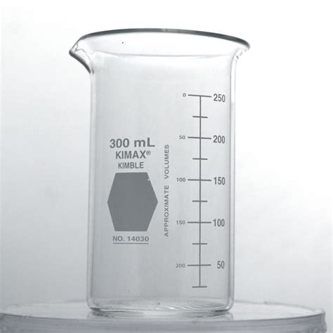 VASO BERZELIUS CON PICO DE 300 ML KIMAX 14030 300 Prolaquim