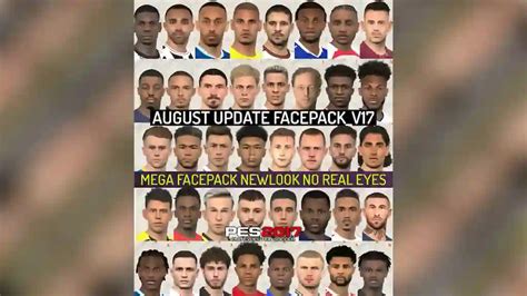 Pes 2017 New Mega Facepack V17 Pes 2017 Gaming With Tr