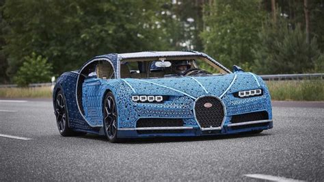 This Insane Life Size Lego Technic Bugatti Chiron Is Drivable