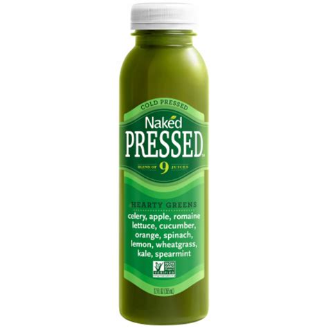 Naked Pressed Hearty Greens Juice 12 Fl Oz Kroger