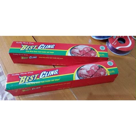 Jual Best Cling Wrap Plastik Ada Pisau Pemotong Shopee Indonesia