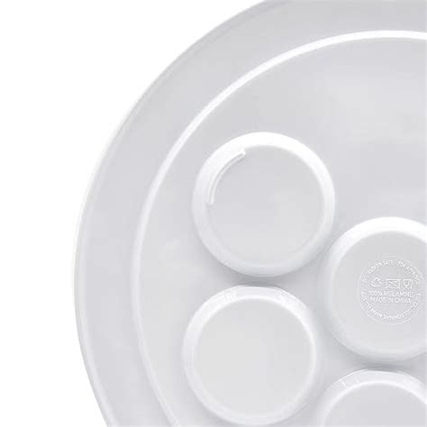 Snapklik The Dreidel Company Passover Seder Plate Melamine Seder