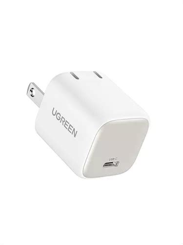 Mini Cargador Rápido Usb C 30w Gan Pd ugreen Color Blanco Envío gratis