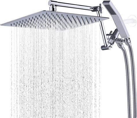 G Promise All Metal Shower Head With Hose Rain Shower Head