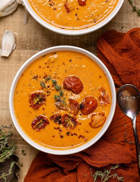 Creamy Roasted Garlic Tomato Soup Orchids Sweet Tea