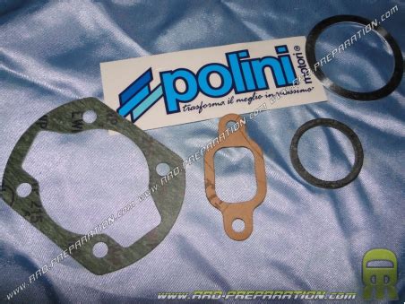 Pack joint pour kit haut moteur Ø48mm 75cc POLINI S6000 sur minarelli